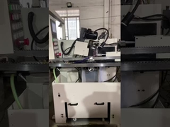 LDX-021 Karburowa piła pasmowa serwo zasilająca grzebiarka z kątem przyrządu