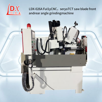 LDX-026A Servo Feed NC TCT Okrągła Piła Ostrze Przednia I tylna Wartości Szlifowania