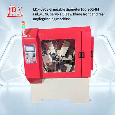 LDX-020B Całkowicie zamknięta maszyna serwo zasilająca CNC TCT do ostrzenia ostrza piły