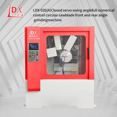 LDX-026A serwo zasilacz pełny CNC okrągła piła ostrze przednie i tylne grinder kątowy