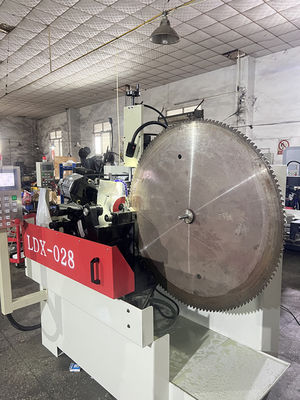LDX-028A Duża CNC Alloy Saw Blade Podwójna Głowa Szlifowa Strona
