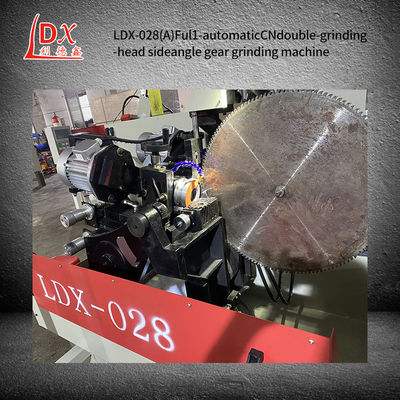 LDX-028A Servo Full CNC Alloy Saw Blade Dwukrotna głowa szlifowa