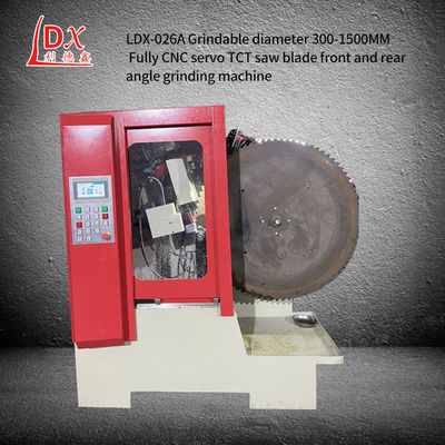 LDX-026A Servo Feed Duży TCT Piła Ostrze Przednia i tylna strzałowa szlifowa