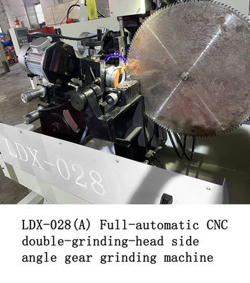 LDX-028A Guangdong CNC Servo Saw Blade Podwójna głowa szlifowa Strona Strona