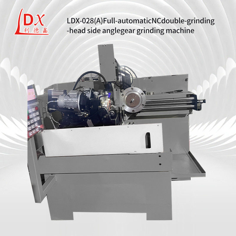 380V LDX-028A Duża CNC Ostrze piły okrągłej Dwukrotna głowa szlifowania Strona kąt biegów szlifowania maszyna