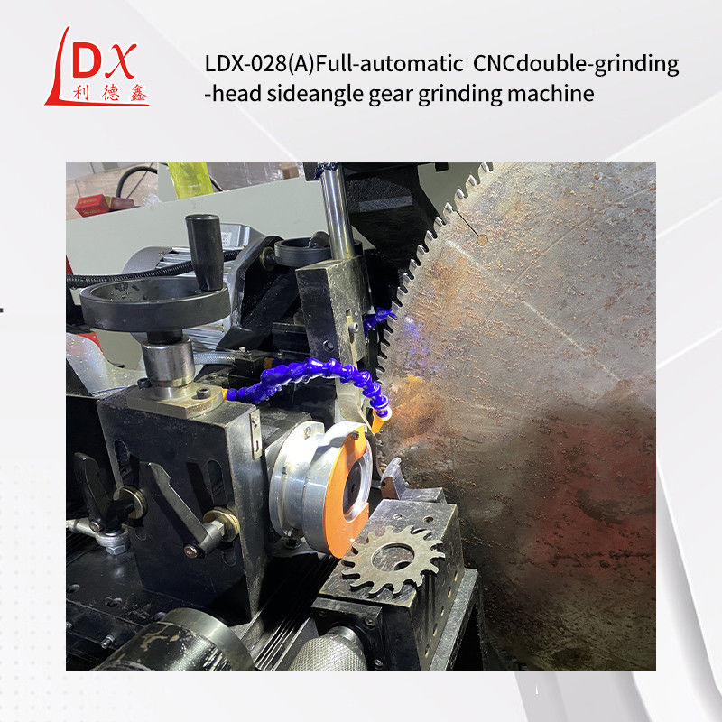 Servo podwójna głowa szlifująca kąt boczny pełny CNC TCT Piła Ostrza łopatki maszyna LDX-028A
