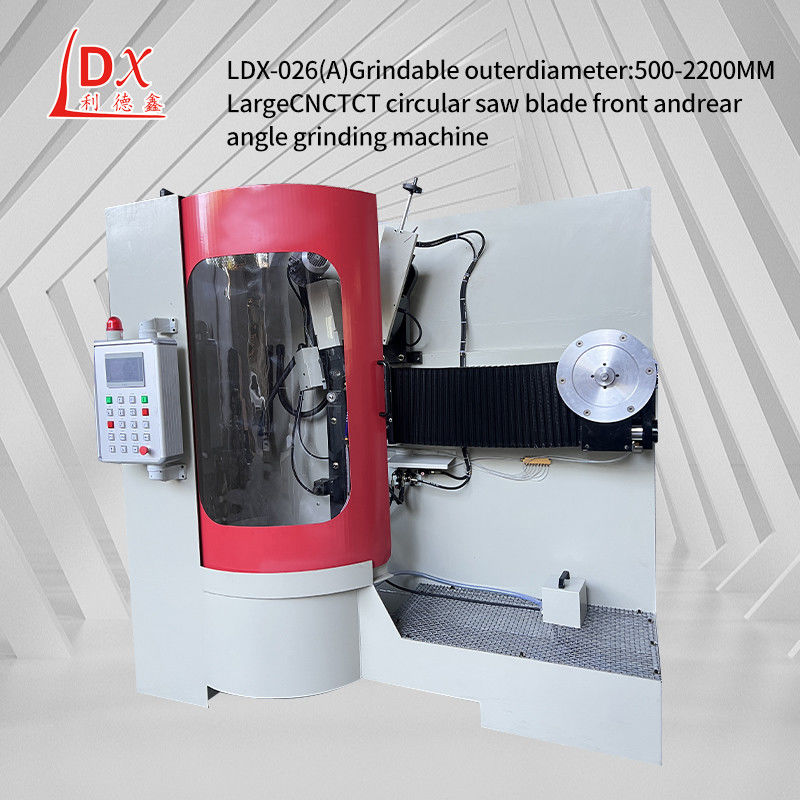LDX-026A 500-1800MM Prężnica pełna CNC servo zasilacz okrągła piła ostrze przekładnia szlifująca