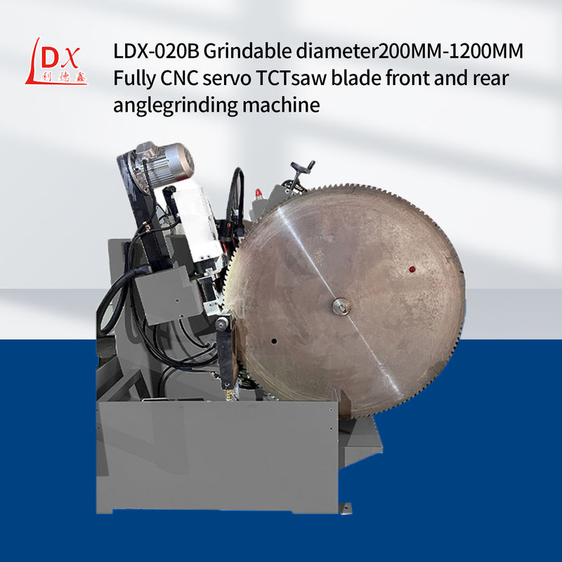 LDX-020B Maszyna do szlifowania kręgowej piły CNC Automatyczny kąt huśtawki Szlifowanie drabina Zęby