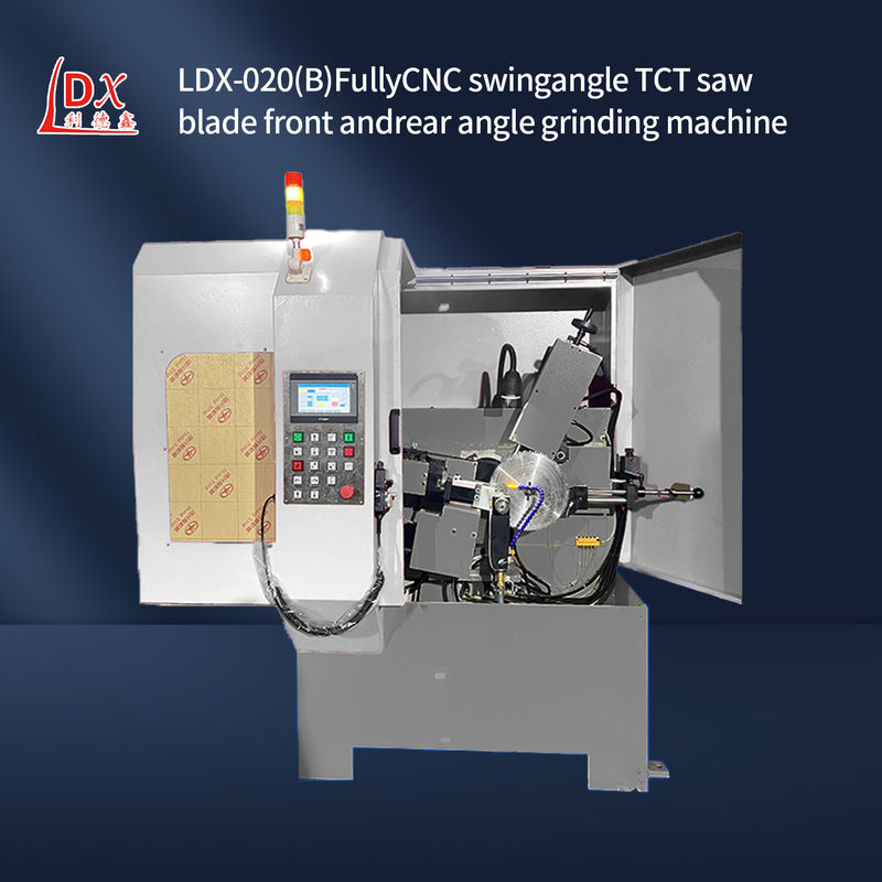 LDX-020B Servo Feed Full CNC Kręgowa Piła Ostrze Przednie I tylne grinder kątowy